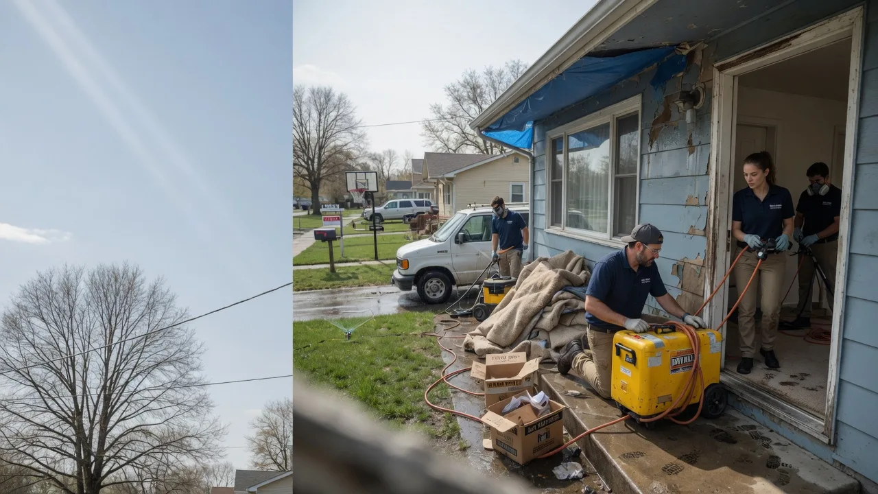 Basement Flood Cleanup in Valier, MT near me